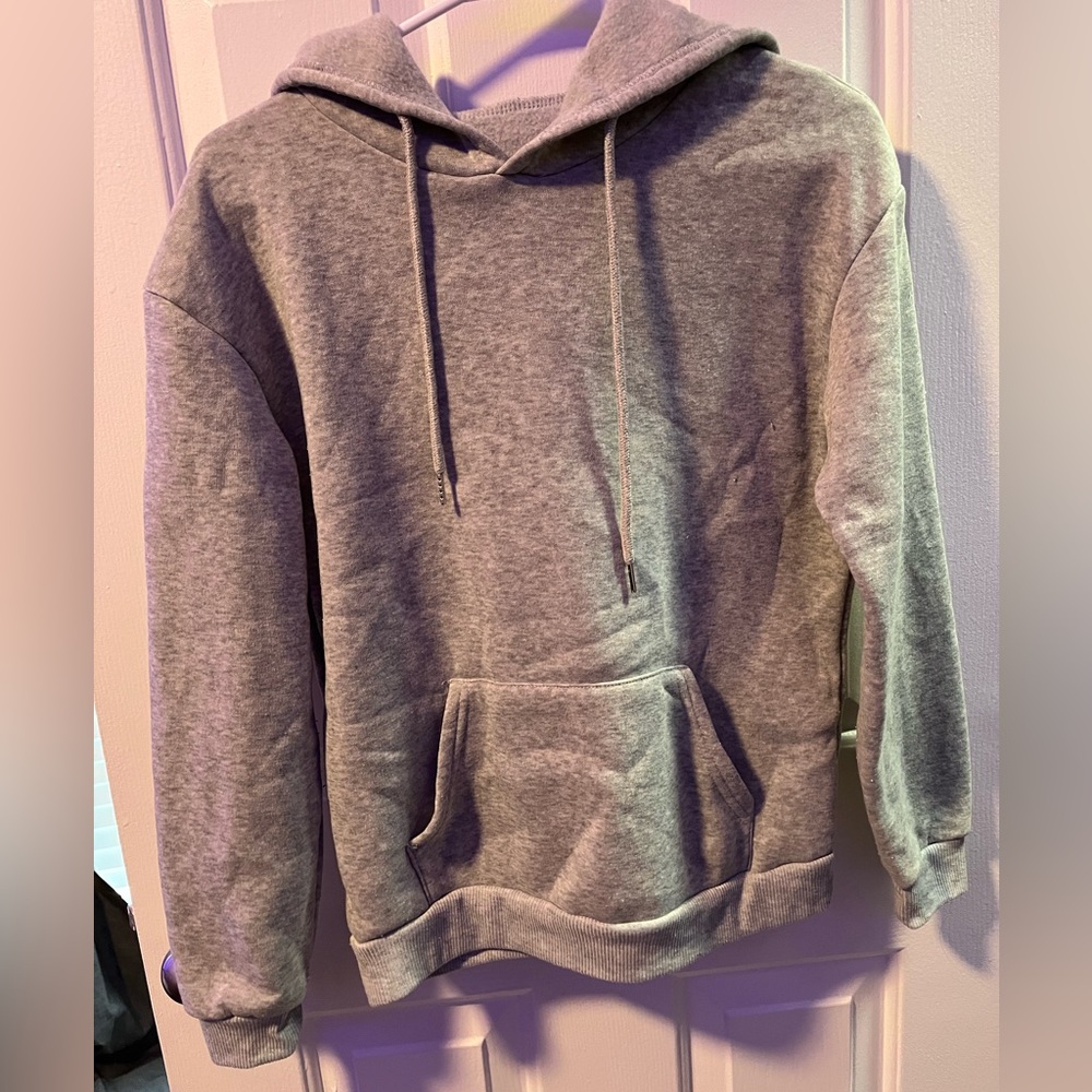 Grey hoodie